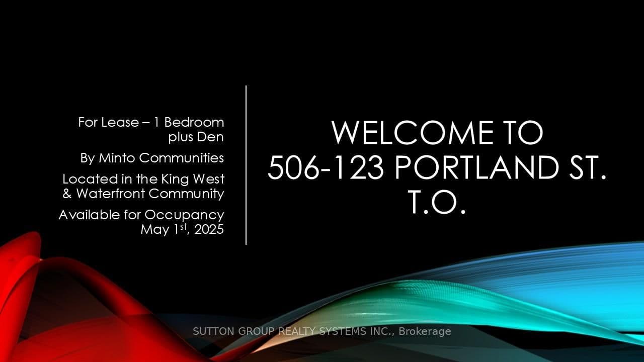 123 Portland Street, Unit 506