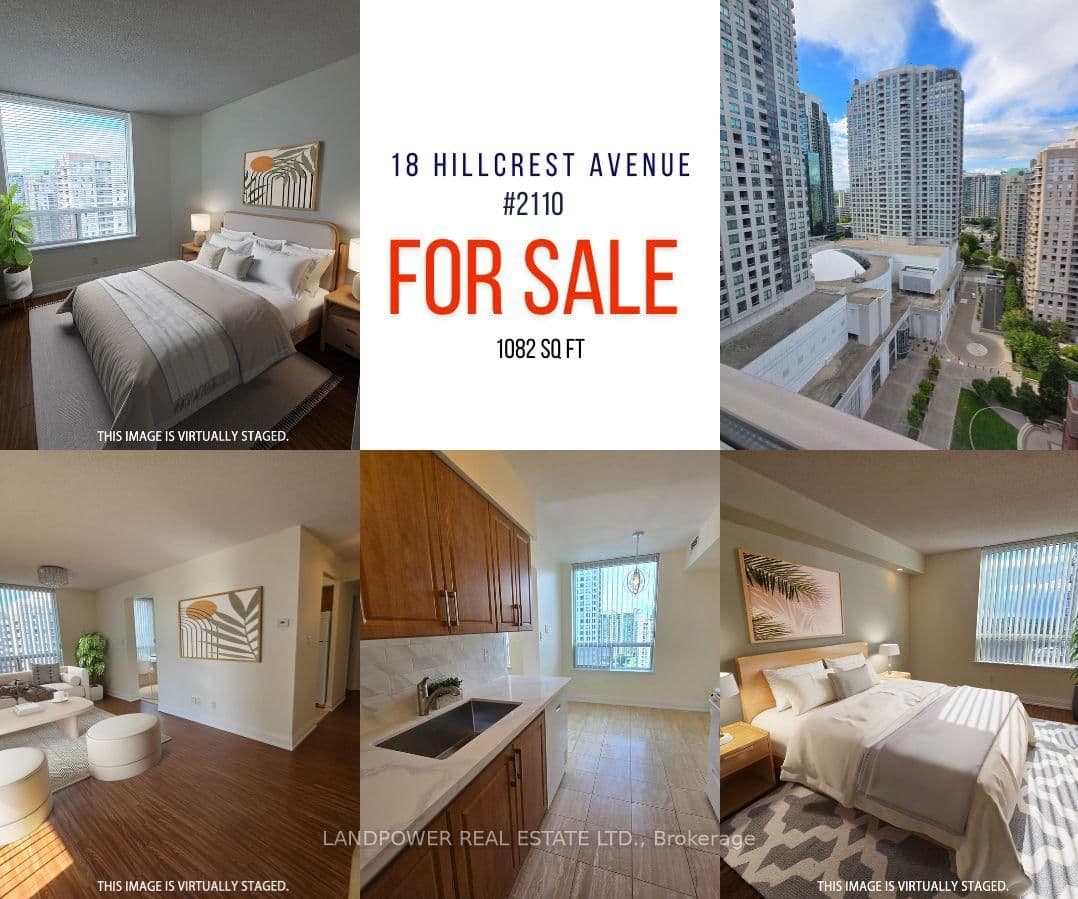 #2110 - 18 Hillcrest Avenue