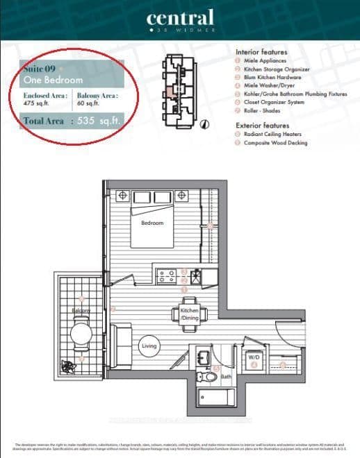 38 Widmer Street, Unit 2509