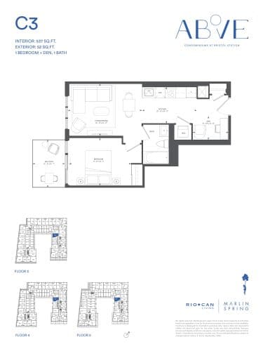 C4 (Tower) floor plan