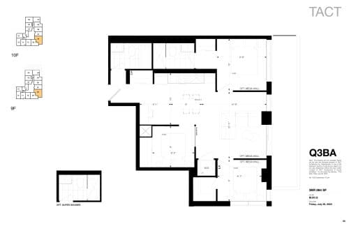 Q3BA floor plan