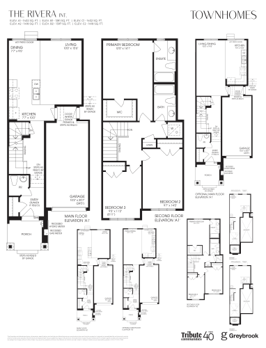 The Rivera (Interior) floor plan