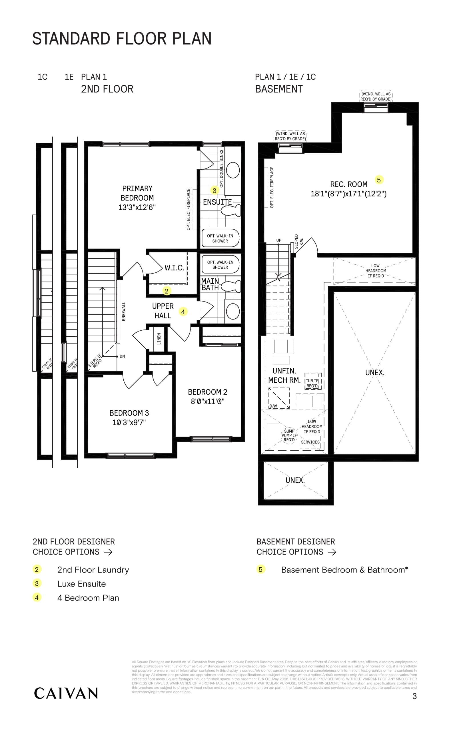 The Perfect Townhome Floor Plan at Magnolia by Caivan Communities - 1648 sq.ft